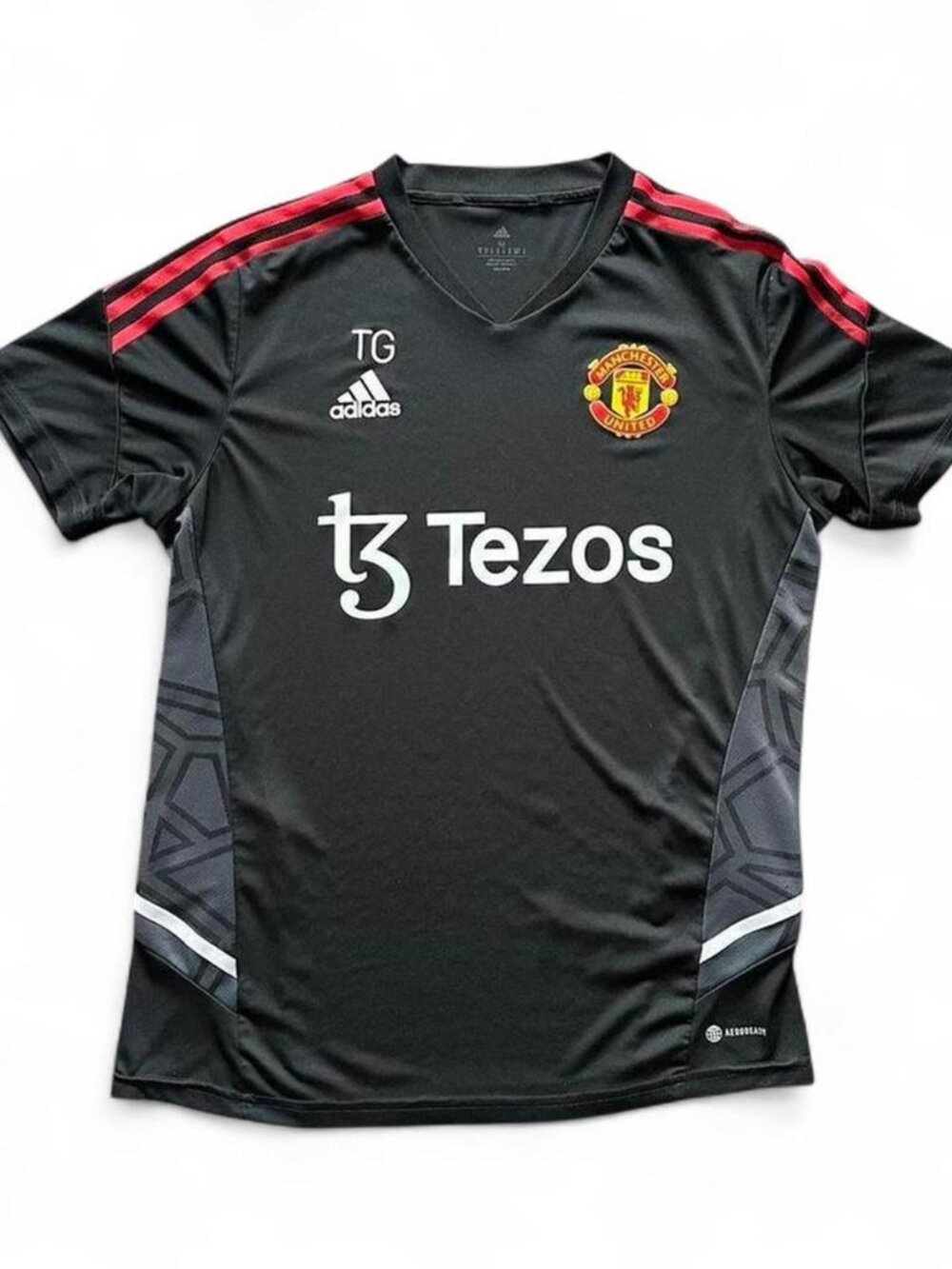 Manchester United Adidas Jersey Training Kit Mens Medium